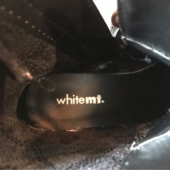 White Mountain “Tisbury” Brown “Python Snakeskin” Print Combat Boots, Size 8 - Picture 12 of 14